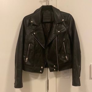 BLANK NYC LEATHER Moto Jacket